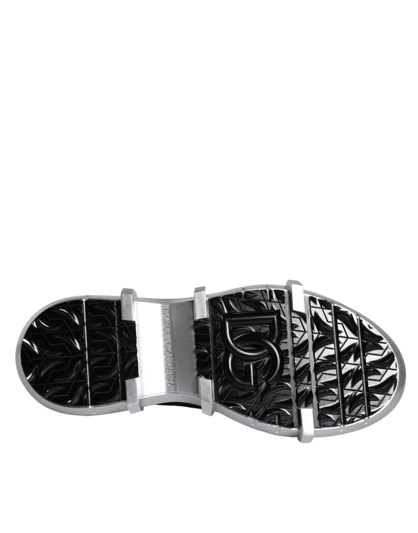 Dolce & Gabbana Black Nylon Galileo High Top Sneakers Shoes Curated Luxury Accessories by Orvyn