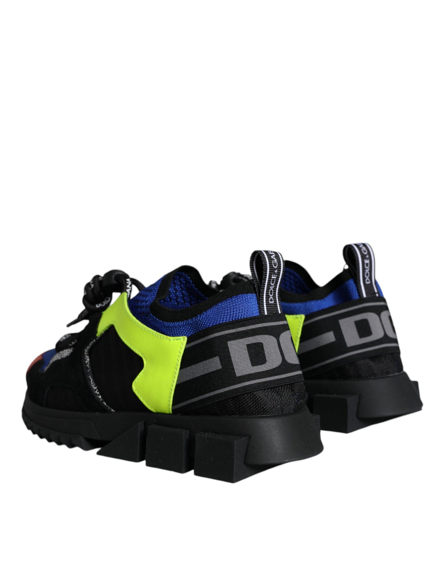 Dolce & Gabbana Multicolor Mesh Sorrento Trekking Sneakers Shoes Curated Luxury Accessories by Orvyn