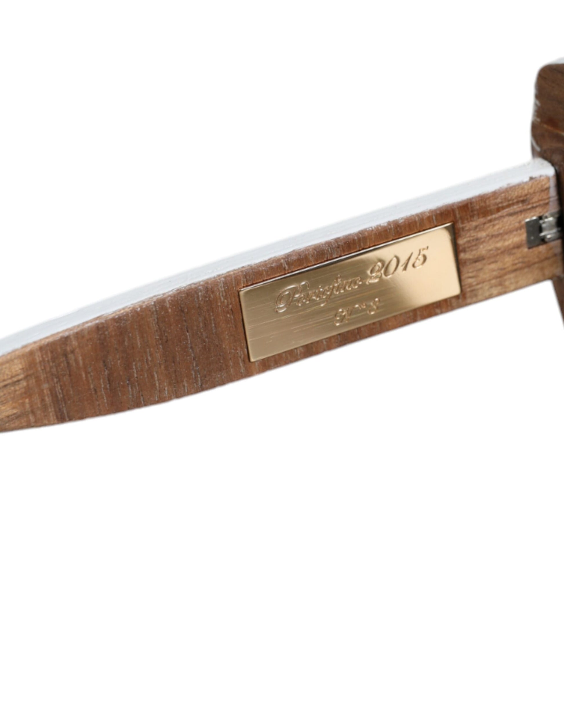 Dolce & Gabbana Multicolor Wood Crystal Brass Frame Floral Hand Paint Sunglasses Curated Luxury Accessories by Orvyn