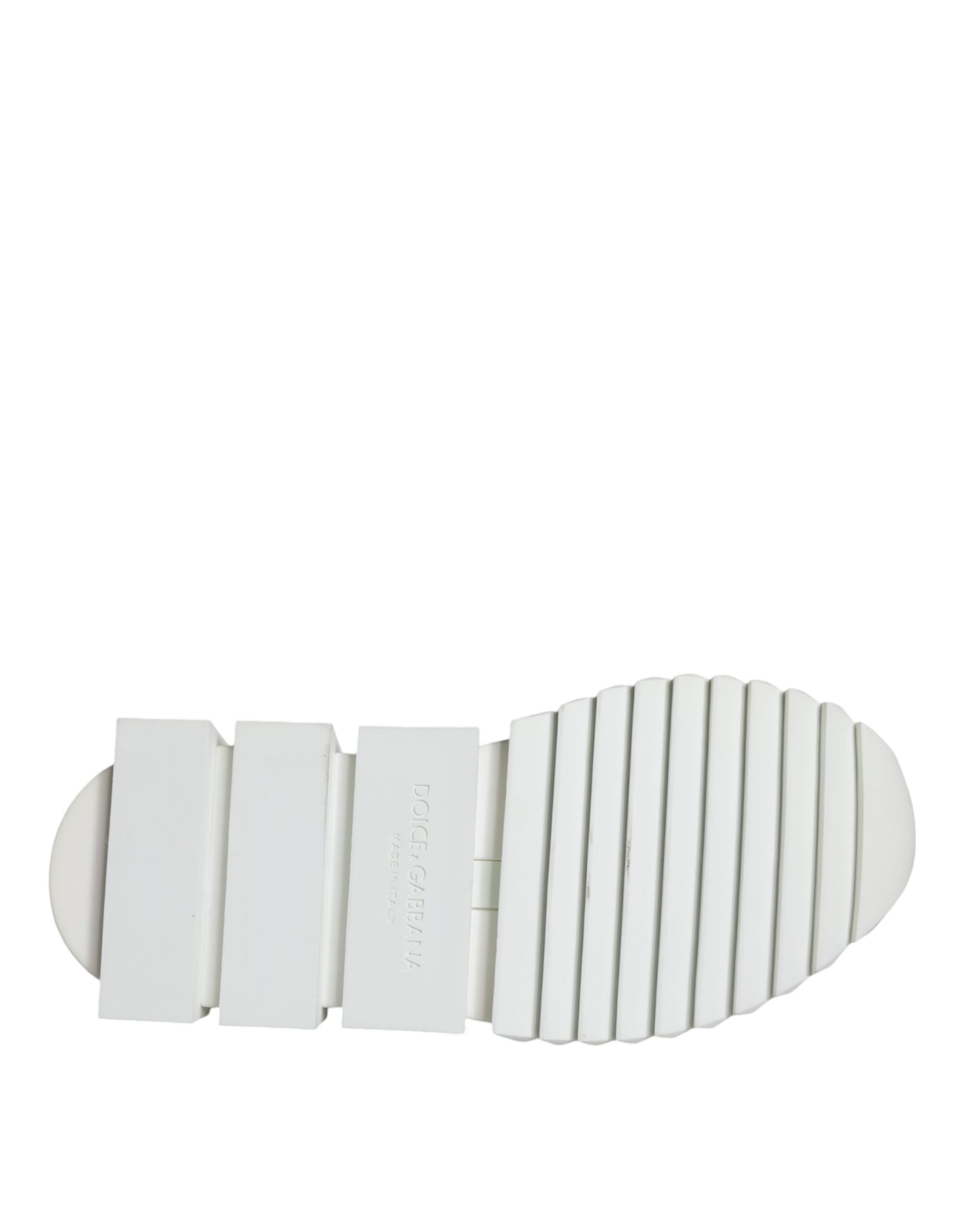 Dolce & Gabbana White Mesh Sorrento Trekking Sneakers Shoes Curated Luxury Accessories by Orvyn