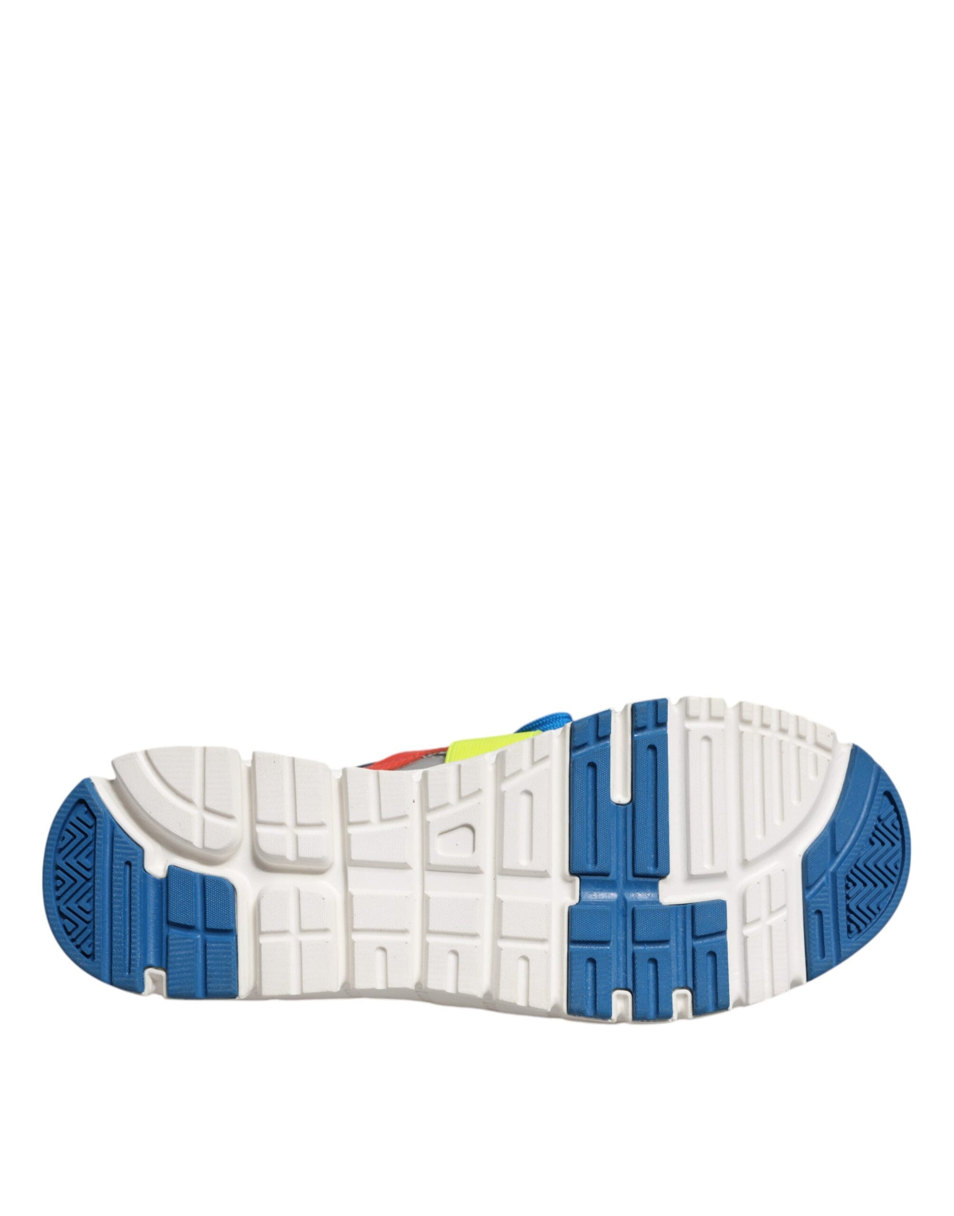 Dolce & Gabbana Multicolor Leather Suede Low Top Sneakers Shoes Curated Luxury Accessories by Orvyn