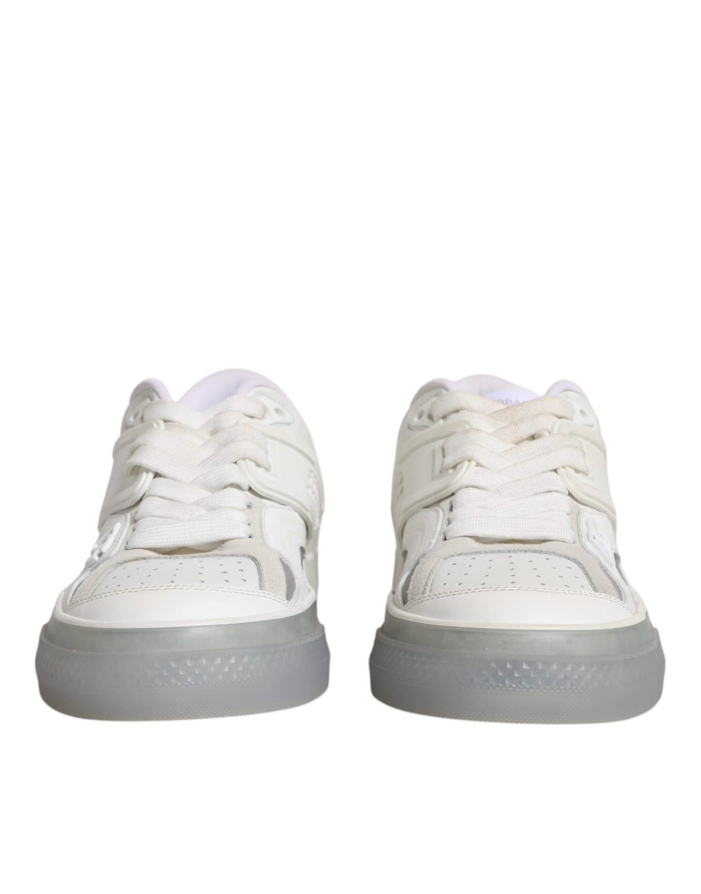 Dolce & Gabbana White DG Logo CUSTOM 2.Zero Sneakers Shoes Curated Luxury Accessories by Orvyn
