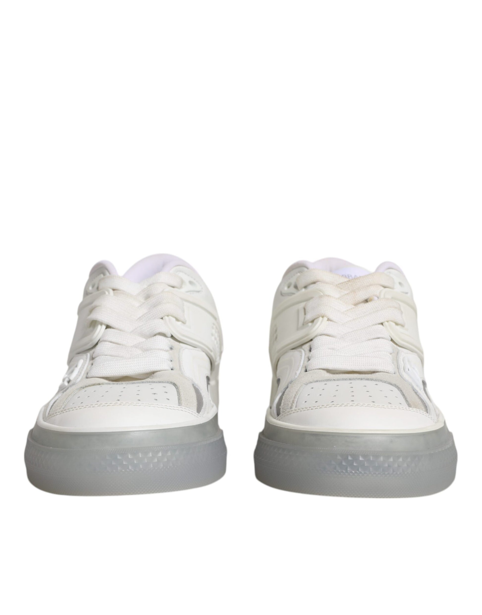 Dolce & Gabbana White DG Logo CUSTOM 2.Zero Sneakers Shoes Curated Luxury Accessories by Orvyn