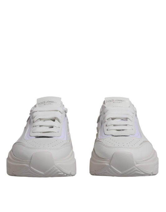 Dolce & Gabbana White Daymaster Low Top Sneakers Shoes Curated Luxury Accessories by Orvyn