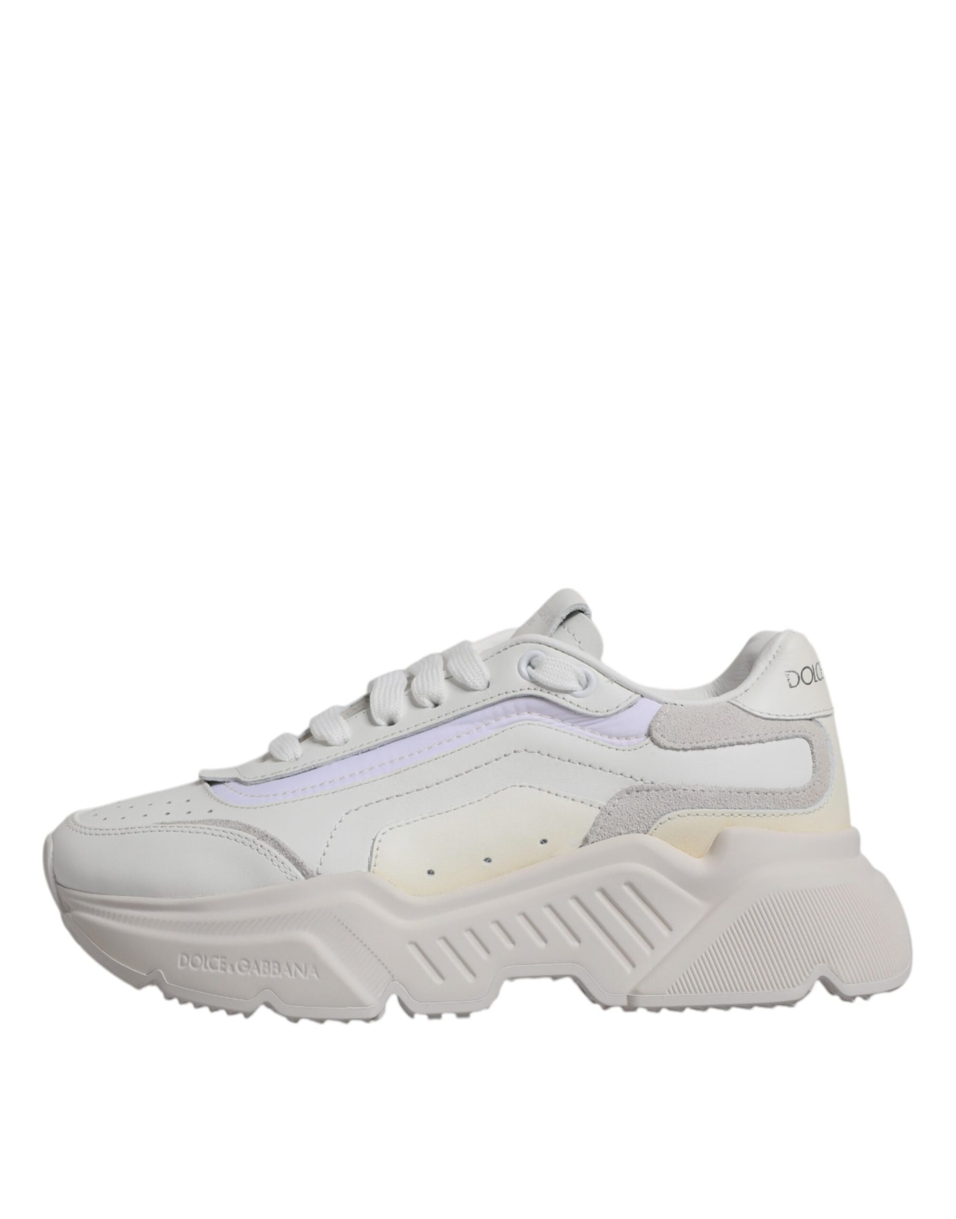 Dolce & Gabbana White Daymaster Low Top Sneakers Shoes Curated Luxury Accessories by Orvyn