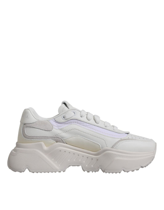 Dolce & Gabbana White Daymaster Low Top Sneakers Shoes Curated Luxury Accessories by Orvyn