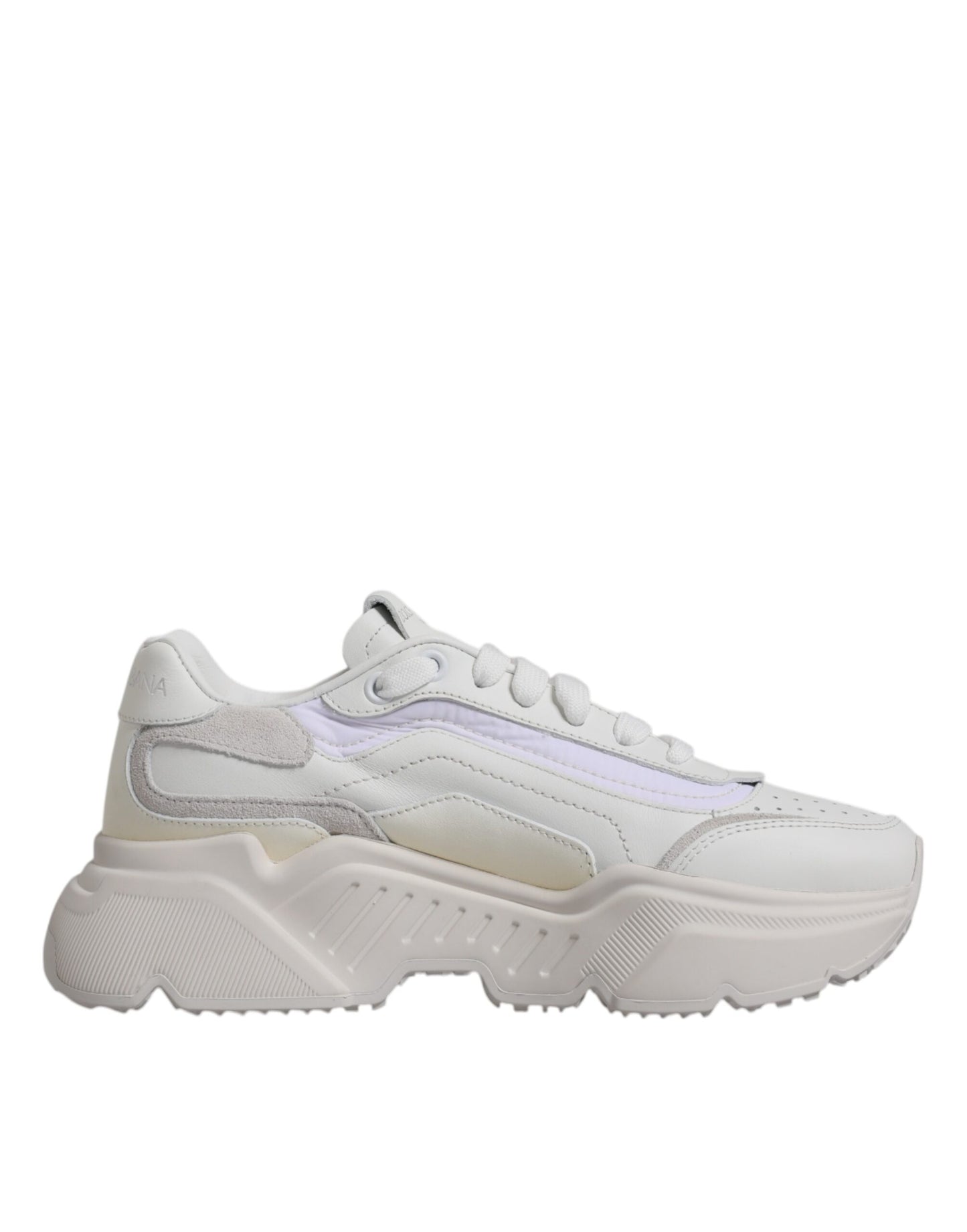 Dolce & Gabbana White Daymaster Low Top Sneakers Shoes Curated Luxury Accessories by Orvyn