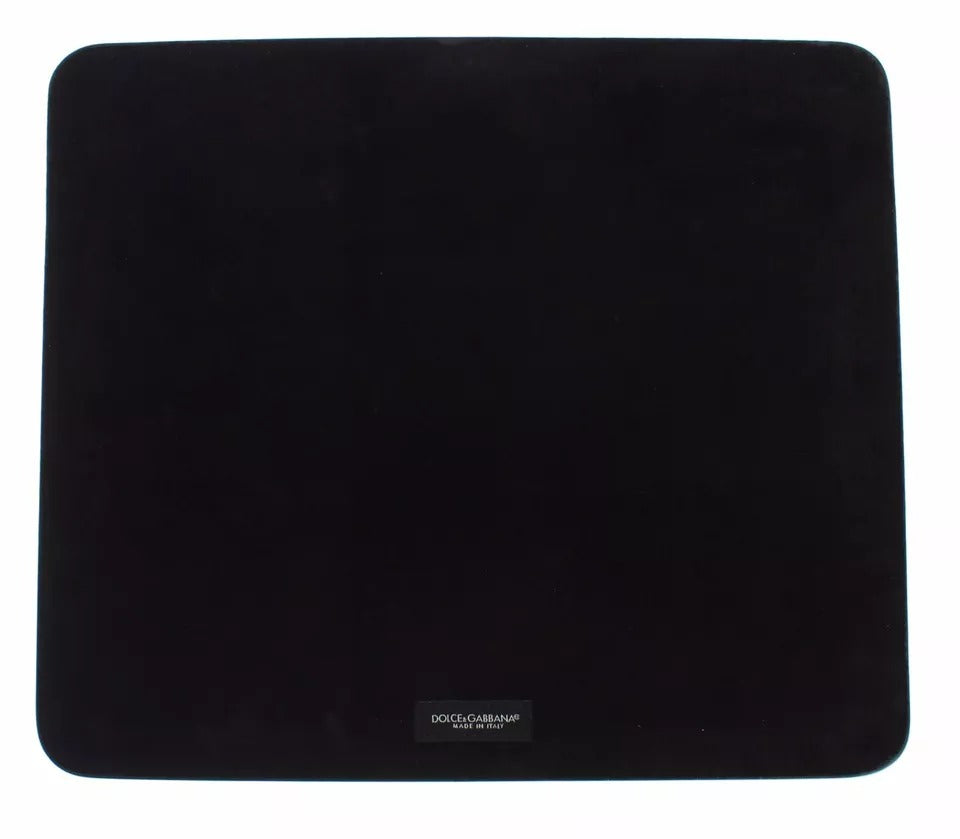 Dolce & Gabbana Green Leather Mouse Pad Curated Luxury Accessories by Orvyn