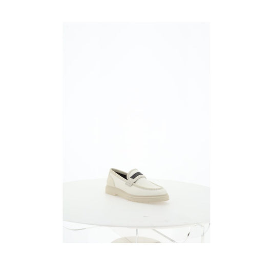 Brunello Cucinelli Beige Loafers Shoes Curated Luxury Accessories by Orvyn