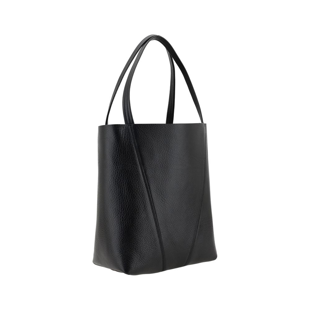 Chloé Black Calf Leather Bos Taurus Shoulder Bag Curated Luxury Accessories by Orvyn