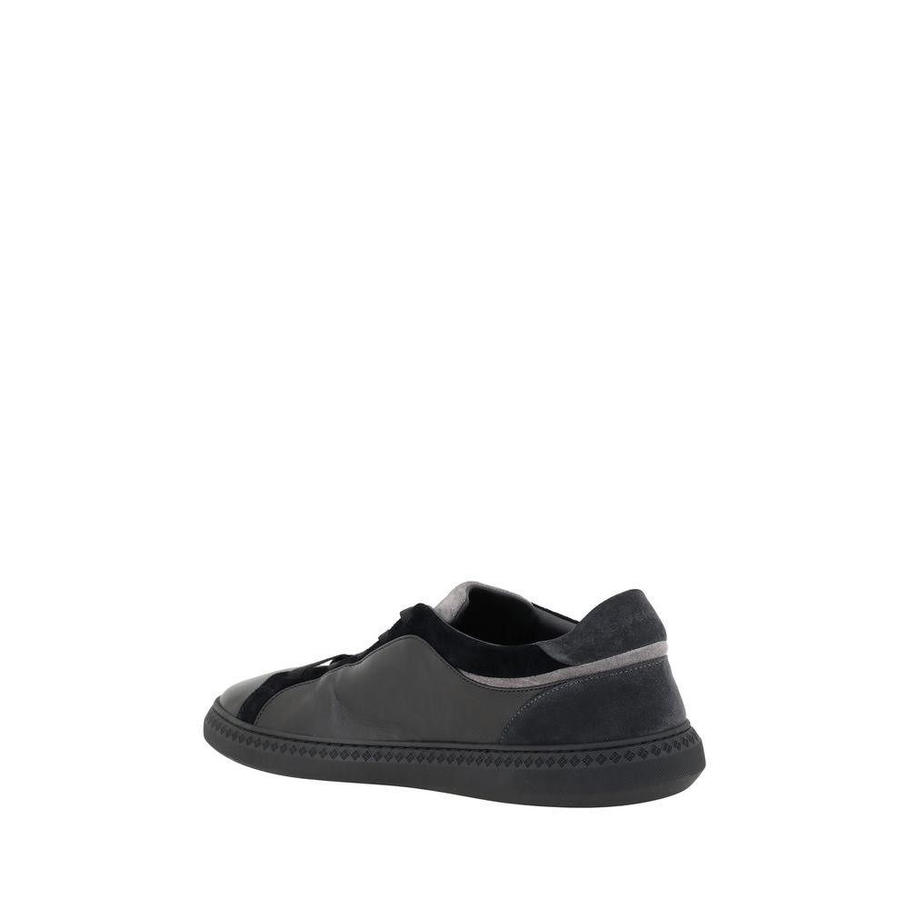 Givenchy Black Leather G Set Sneakers Curated Luxury Accessories by Orvyn