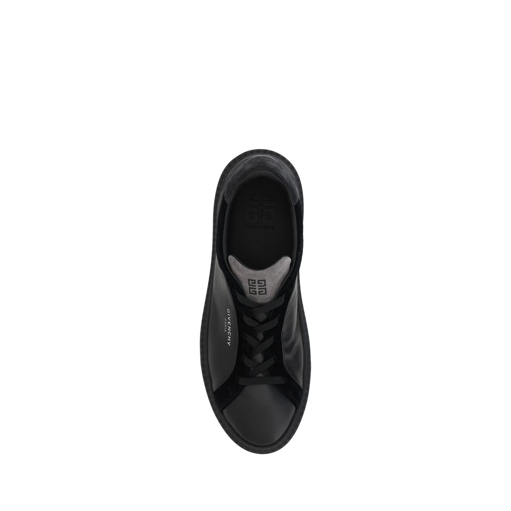 Givenchy Black Leather G Set Sneakers Curated Luxury Accessories by Orvyn