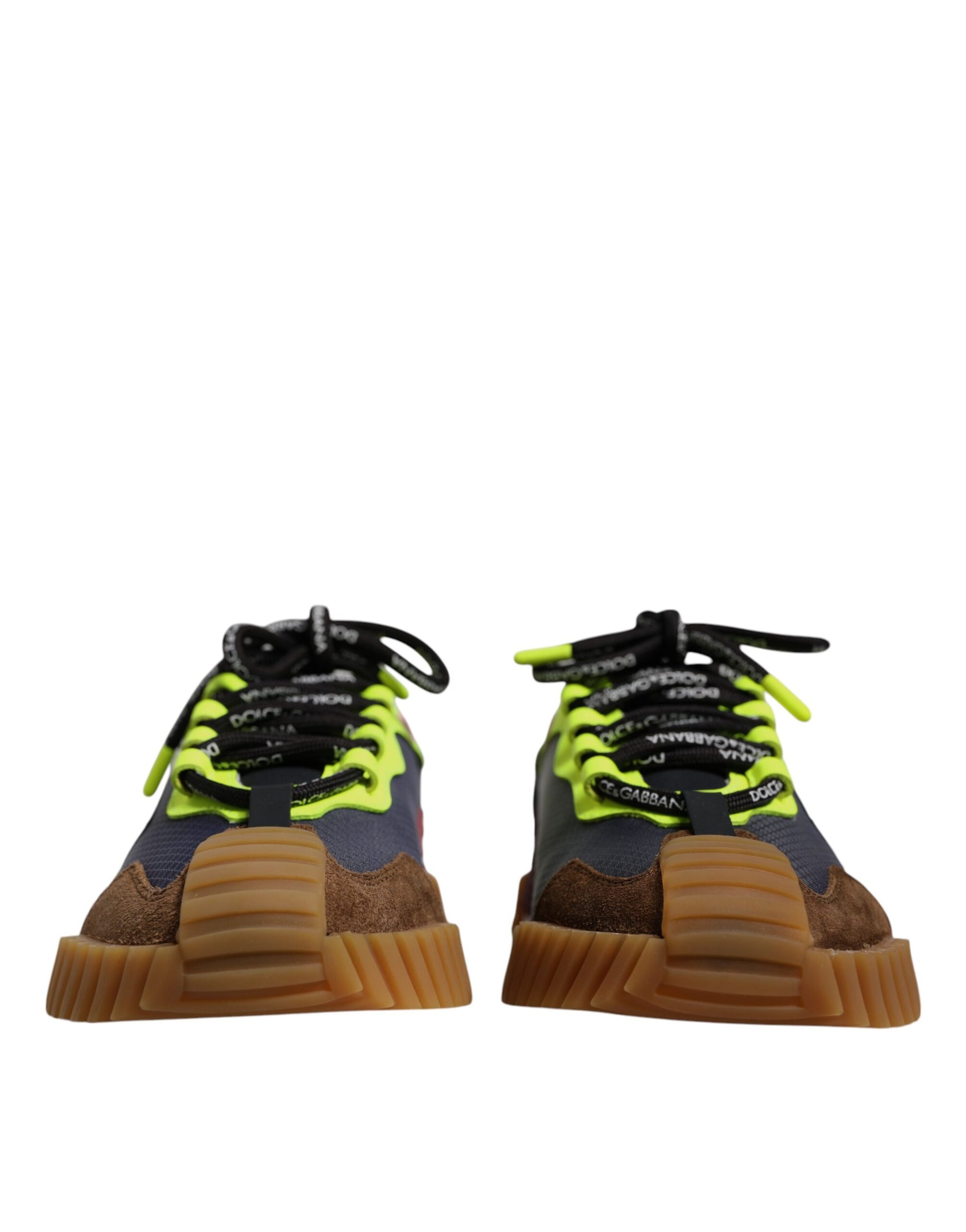 Dolce & Gabbana Multicolor Nylon Low Top NS1 Sneakers Shoes Curated Luxury Accessories by Orvyn