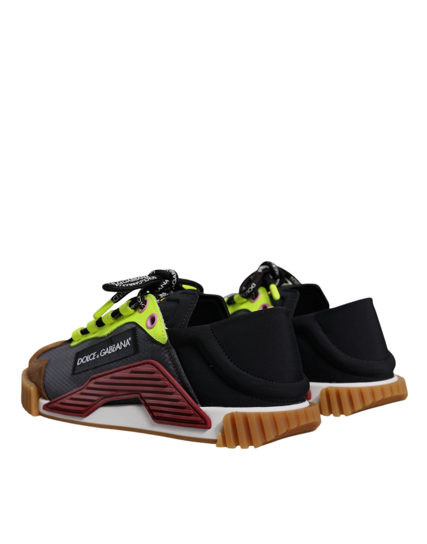 Dolce & Gabbana Multicolor Nylon Low Top NS1 Sneakers Shoes Curated Luxury Accessories by Orvyn