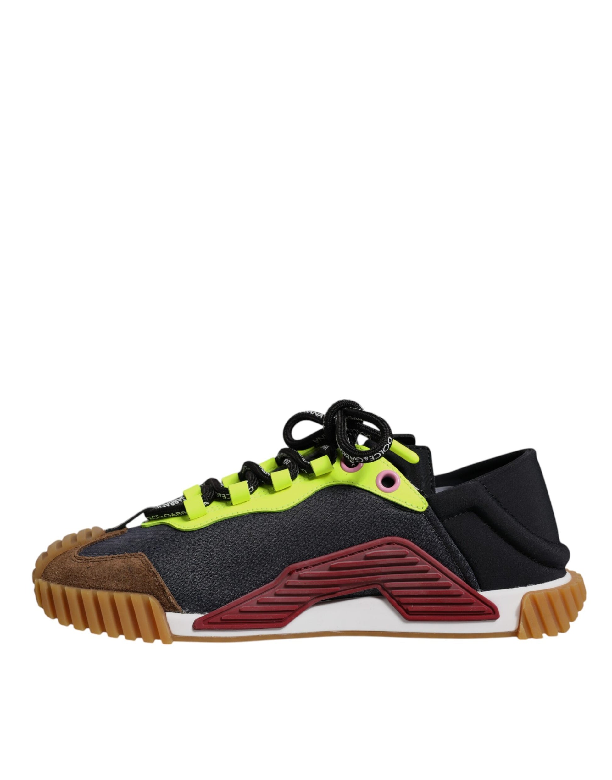 Dolce & Gabbana Multicolor Nylon Low Top NS1 Sneakers Shoes Curated Luxury Accessories by Orvyn