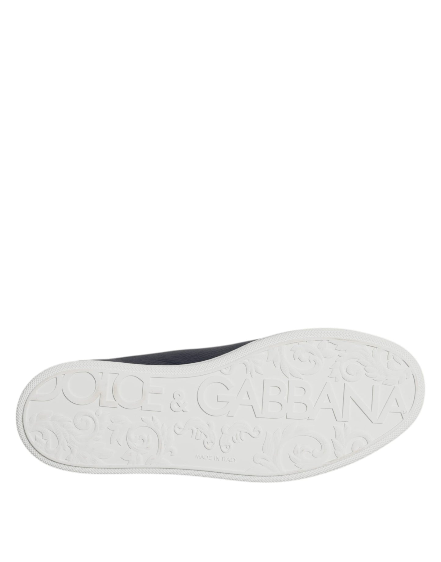 Dolce & Gabbana Blue Low Top Men Saint Tropez Sneakers Shoes Curated Luxury Accessories by Orvyn