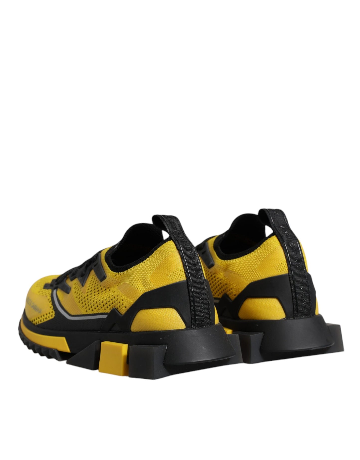 Dolce & Gabbana Yellow SORRENTO Sport Stretch Sneakers Shoes Curated Luxury Accessories by Orvyn