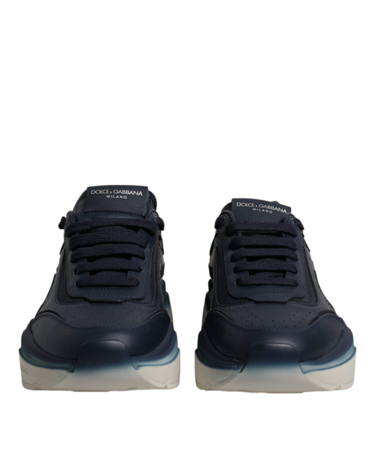 Dolce & Gabbana Navy Blue Daymaster Low Top Men Sneakers Shoes Curated Luxury Accessories by Orvyn