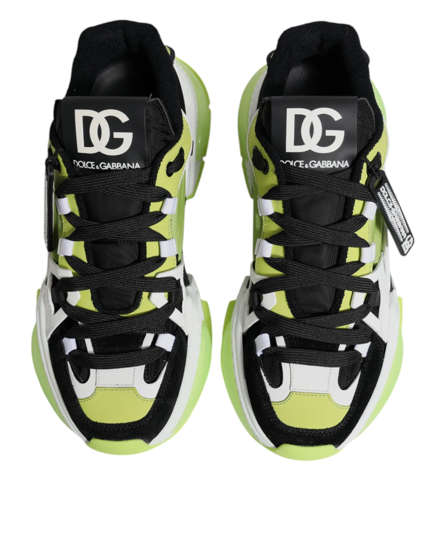 Dolce & Gabbana Multicolor Airmaster Low Top Sneakers Shoes Curated Luxury Accessories by Orvyn