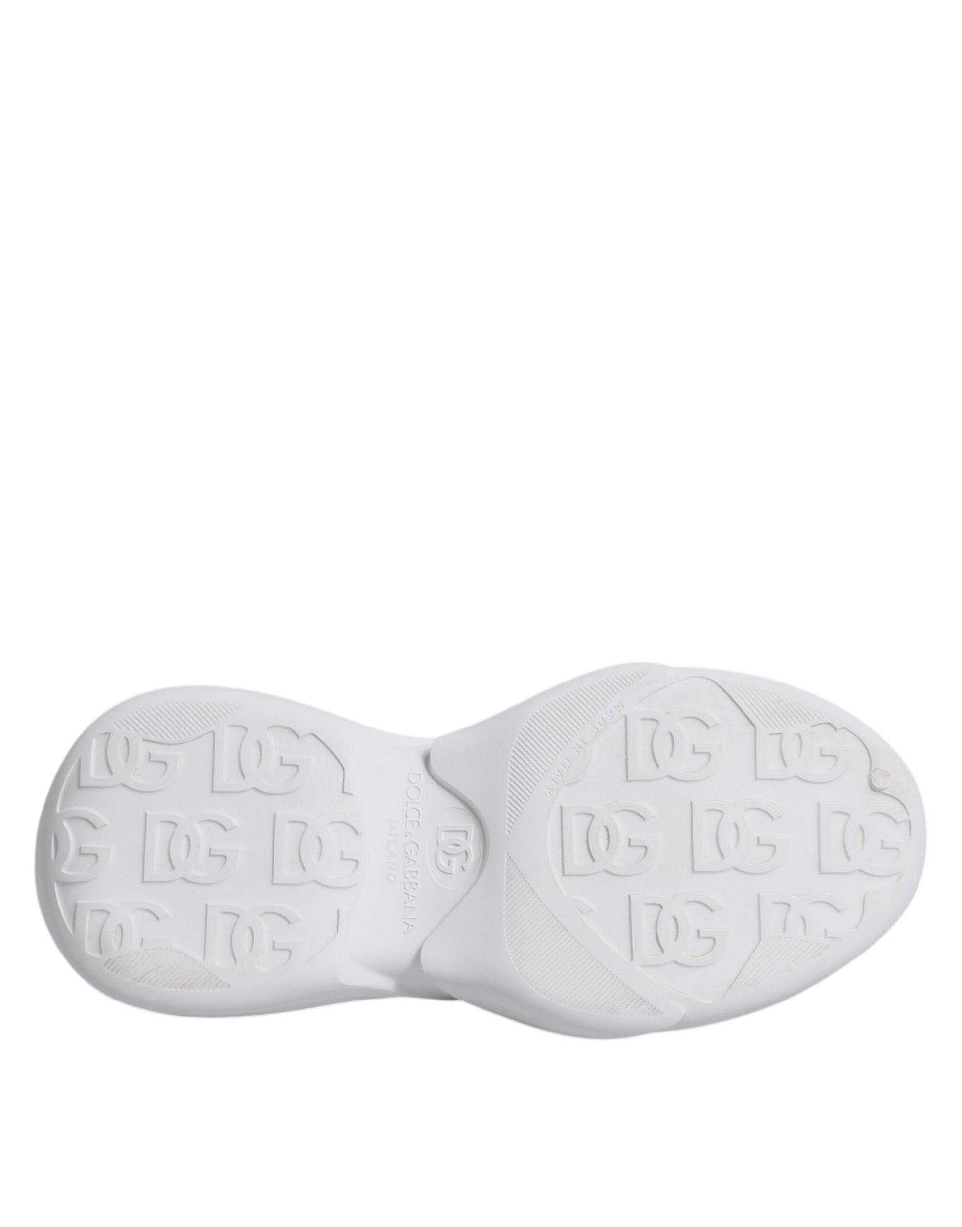 Dolce & Gabbana White Daymaster Low Top Men Sneakers Shoes Curated Luxury Accessories by Orvyn