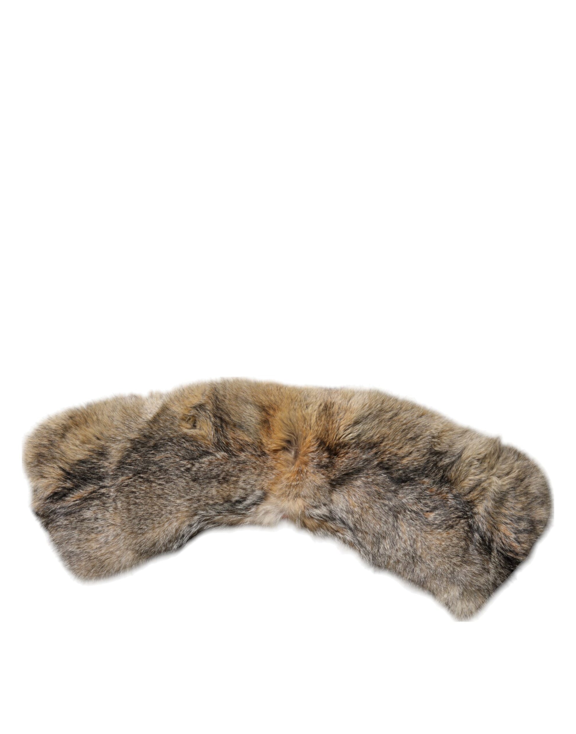 Dolce & Gabbana Brown Fur Shoulder Collar Neck Wrap Scarf Curated Luxury Accessories by Orvyn