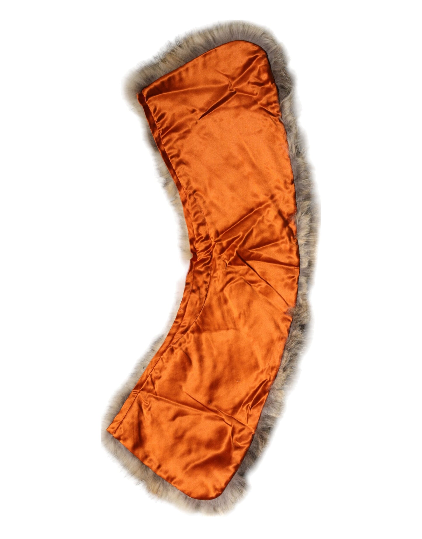Dolce & Gabbana Brown Fur Shoulder Collar Neck Wrap Scarf Curated Luxury Accessories by Orvyn