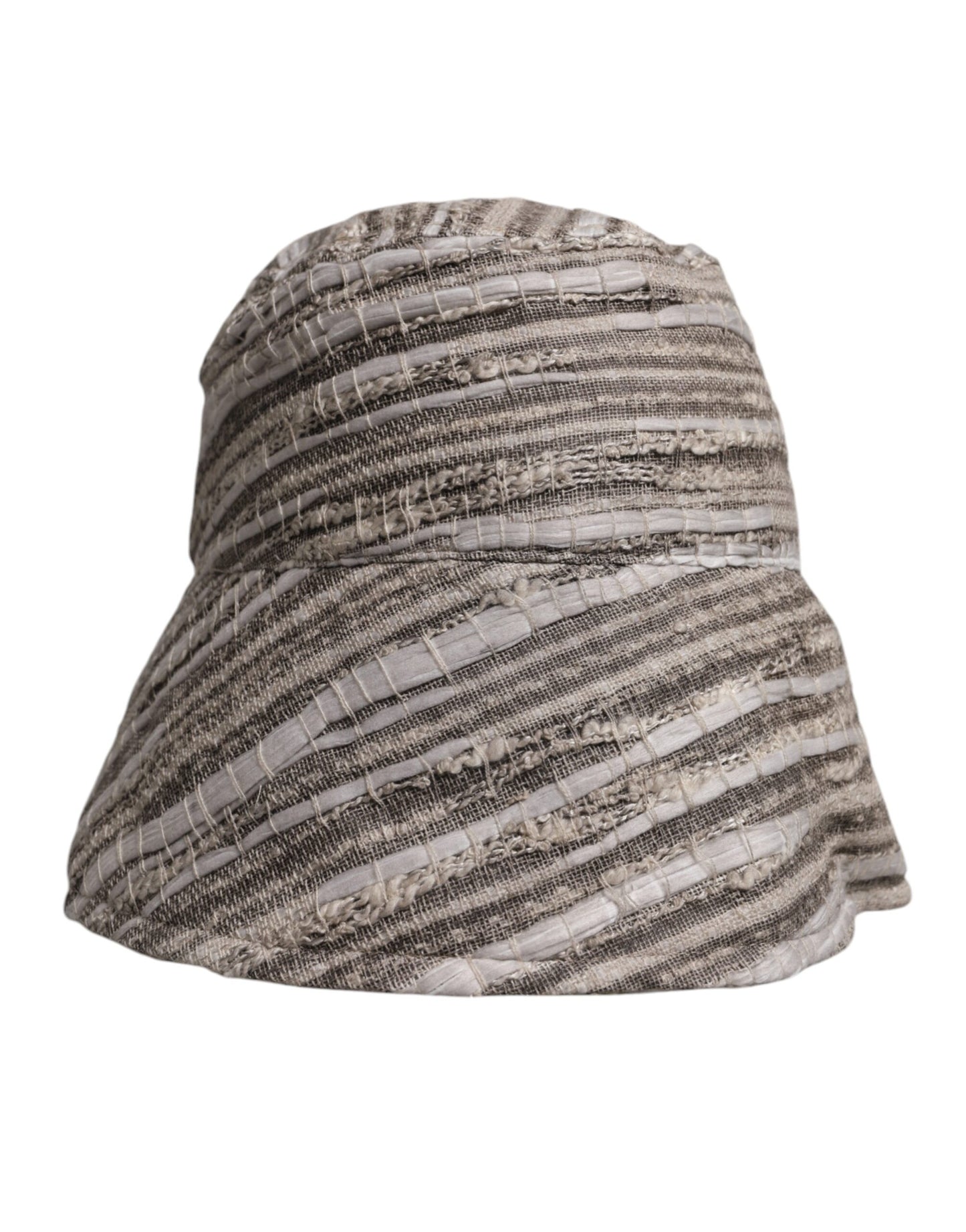 Dolce & Gabbana Multicolor Stripes Cotton Bucket Cap Curated Luxury Accessories by Orvyn