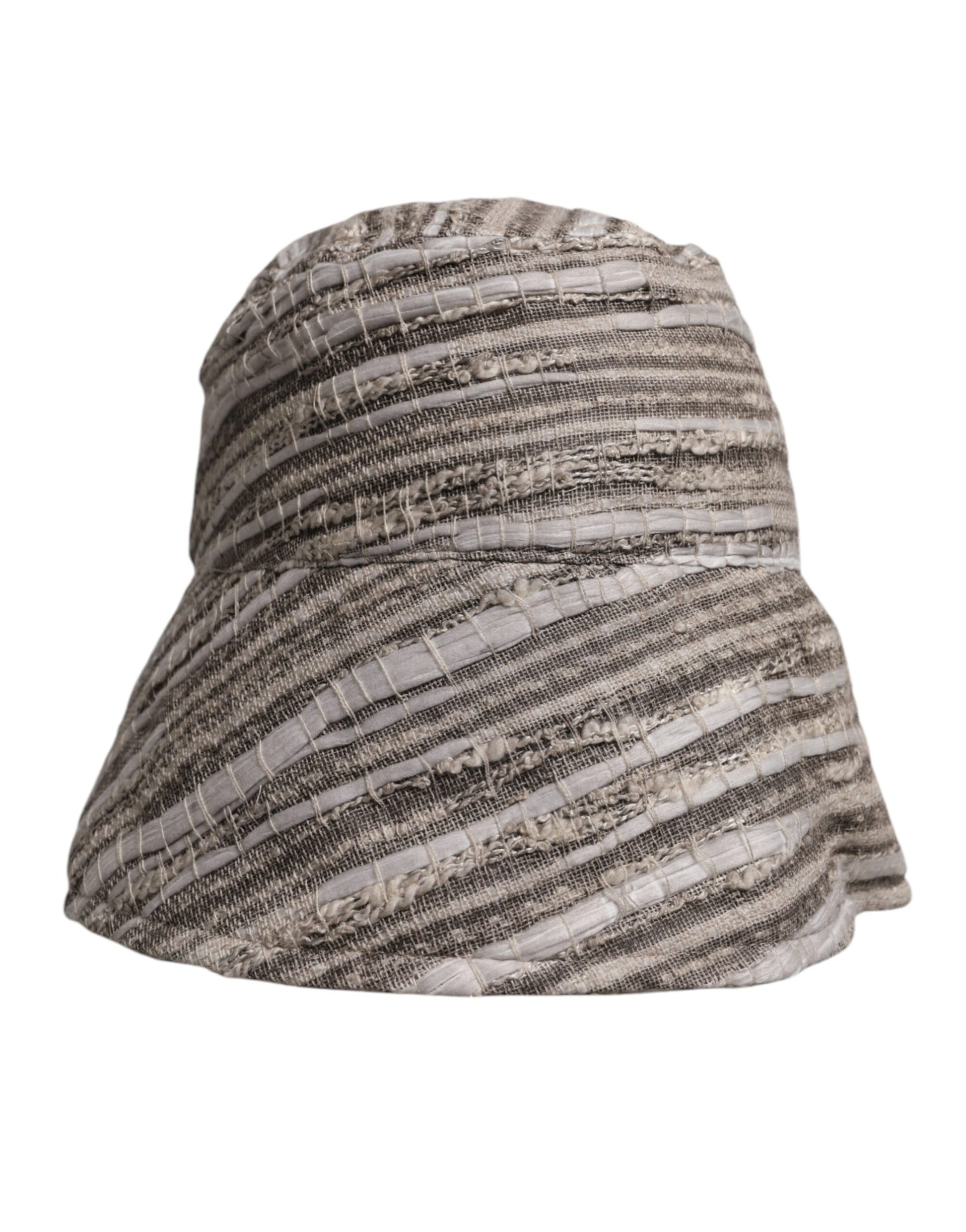 Dolce & Gabbana Multicolor Stripes Cotton Bucket Cap Curated Luxury Accessories by Orvyn