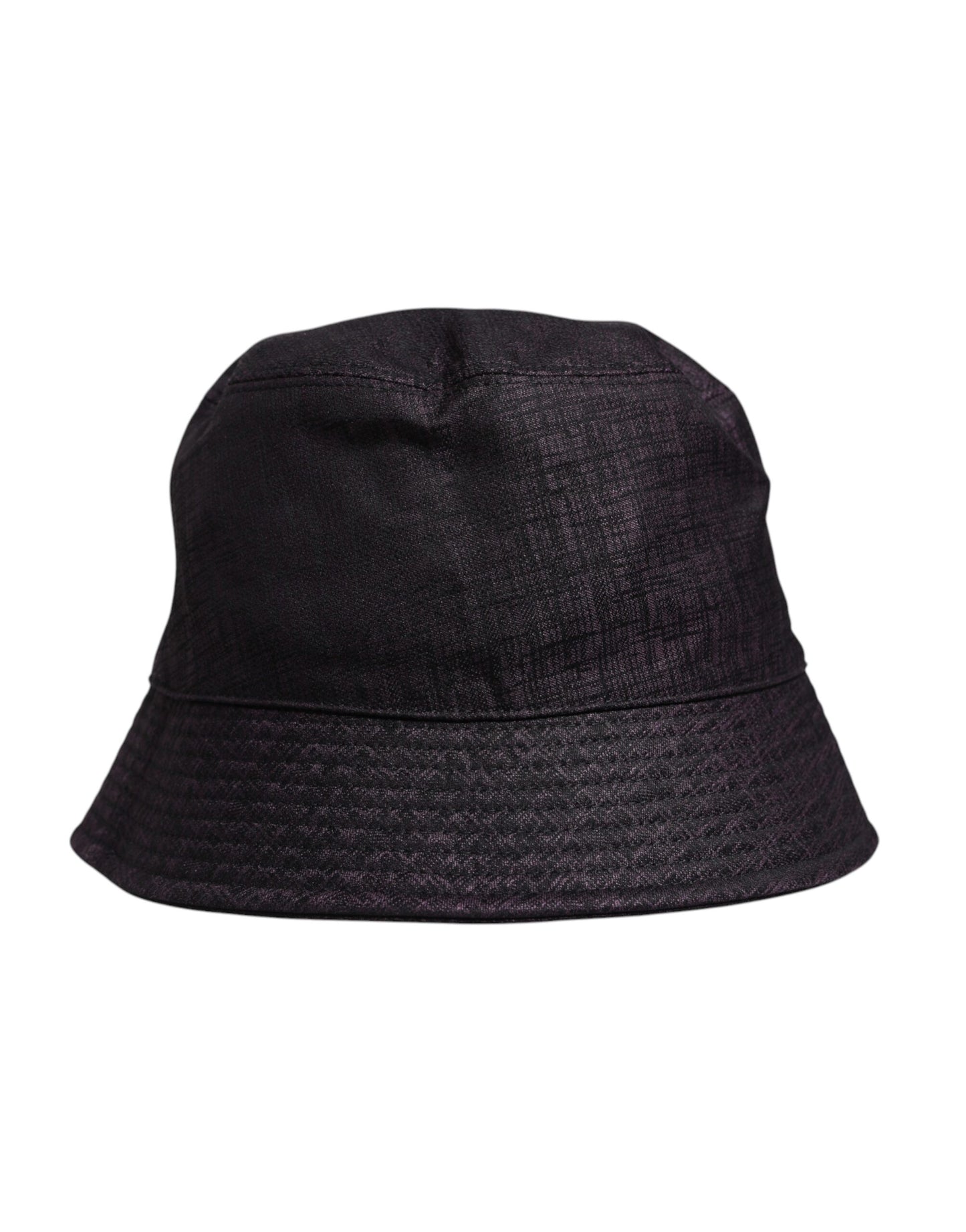 Dolce & Gabbana Black Wide Brim Nylon Bucket Hat Curated Luxury Accessories by Orvyn