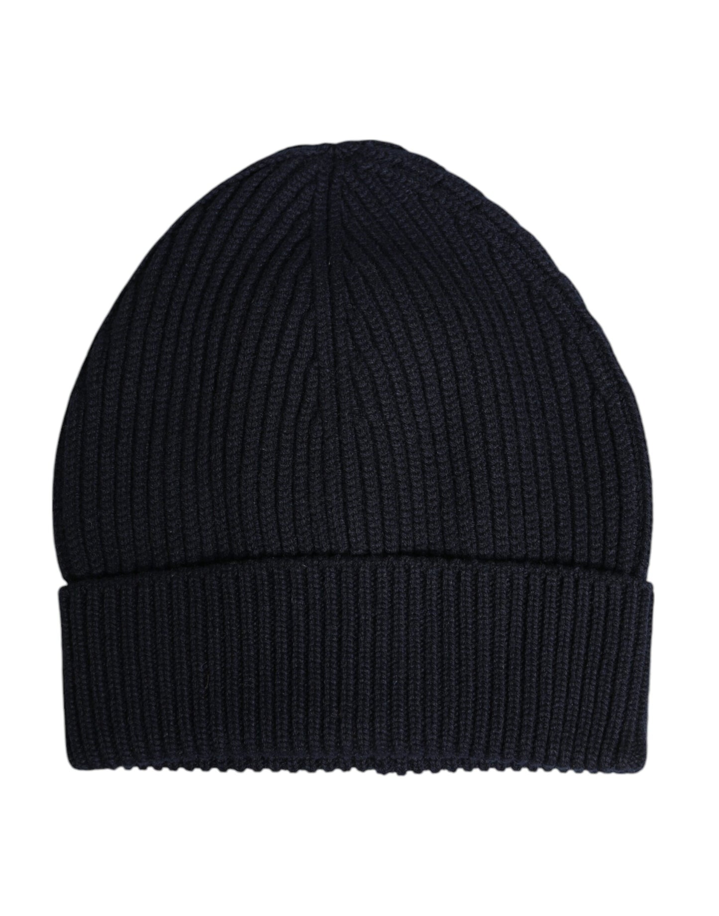 Dolce & Gabbana Blue Cashmere Knitted Winter Beanie Hat Curated Luxury Accessories by Orvyn