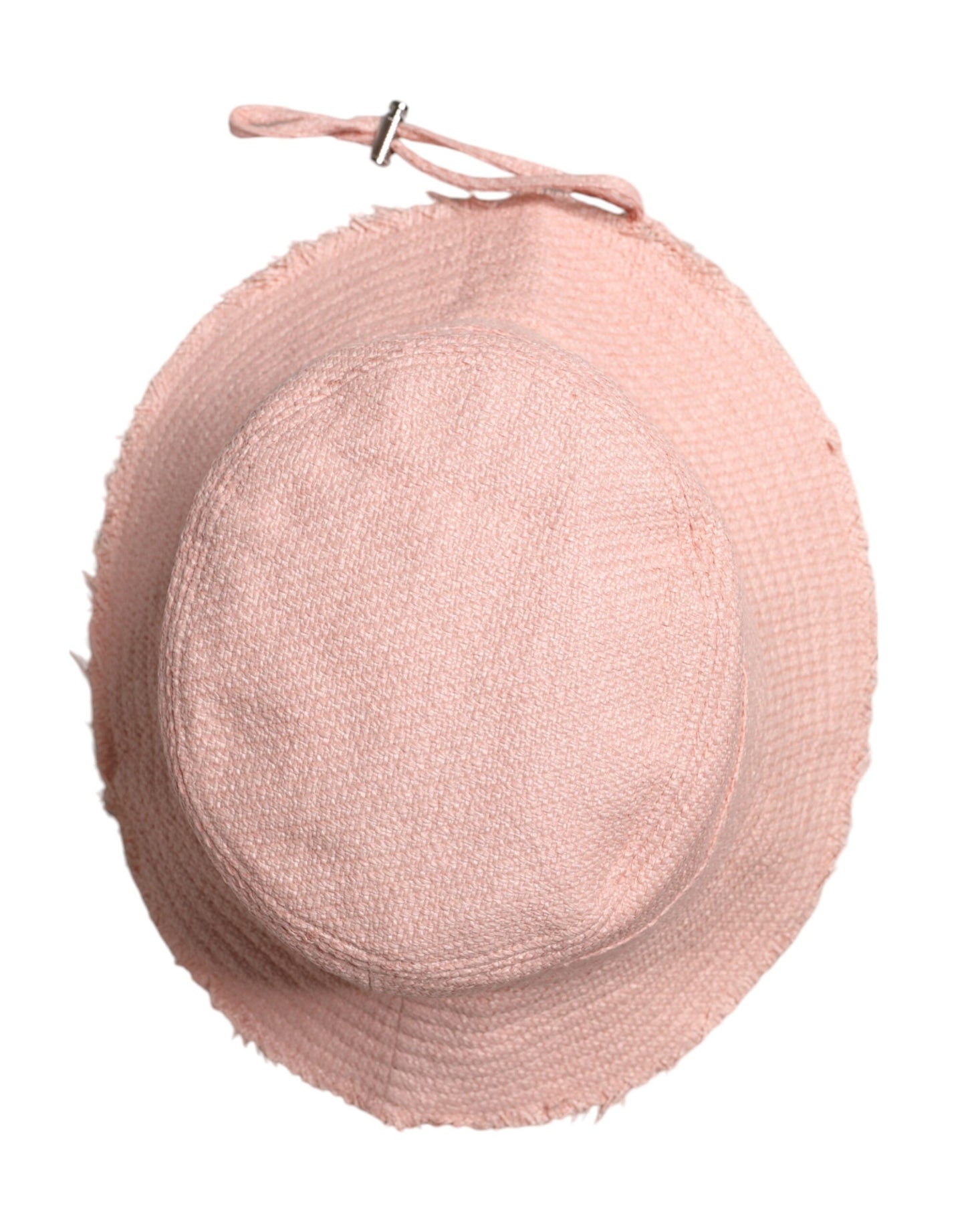 Dolce & Gabbana Pink Cotton Wide Brim Bucket Hat Curated Luxury Accessories by Orvyn