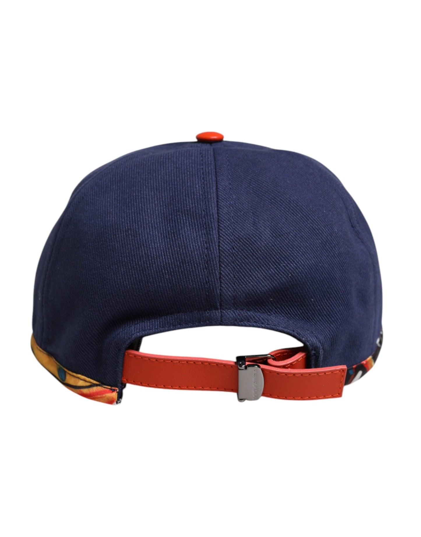 Dolce & Gabbana Blue Cotton 6 Panels Baseball Cap Curated Luxury Accessories by Orvyn