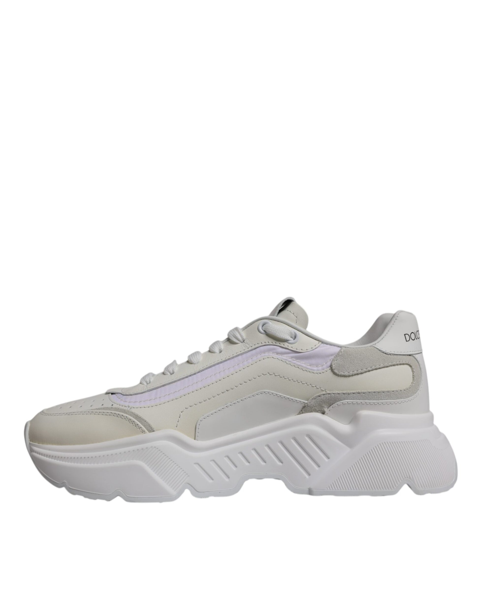 Dolce & Gabbana White Daymaster Low Top Sneakers Shoes Curated Luxury Accessories by Orvyn