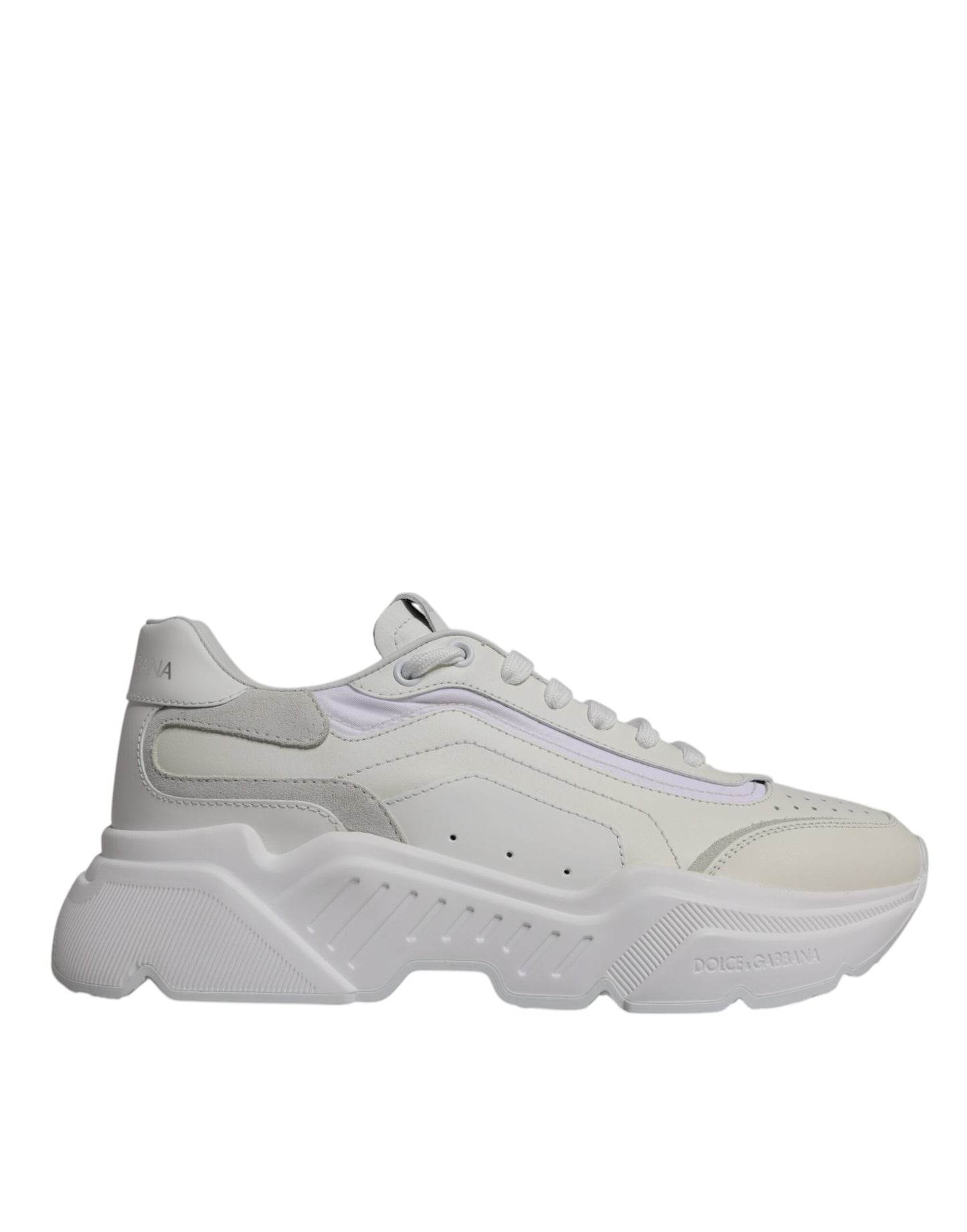 Dolce & Gabbana White Daymaster Low Top Sneakers Shoes Curated Luxury Accessories by Orvyn
