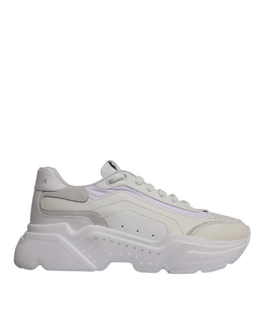 Dolce & Gabbana White Daymaster Low Top Sneakers Shoes Curated Luxury Accessories by Orvyn