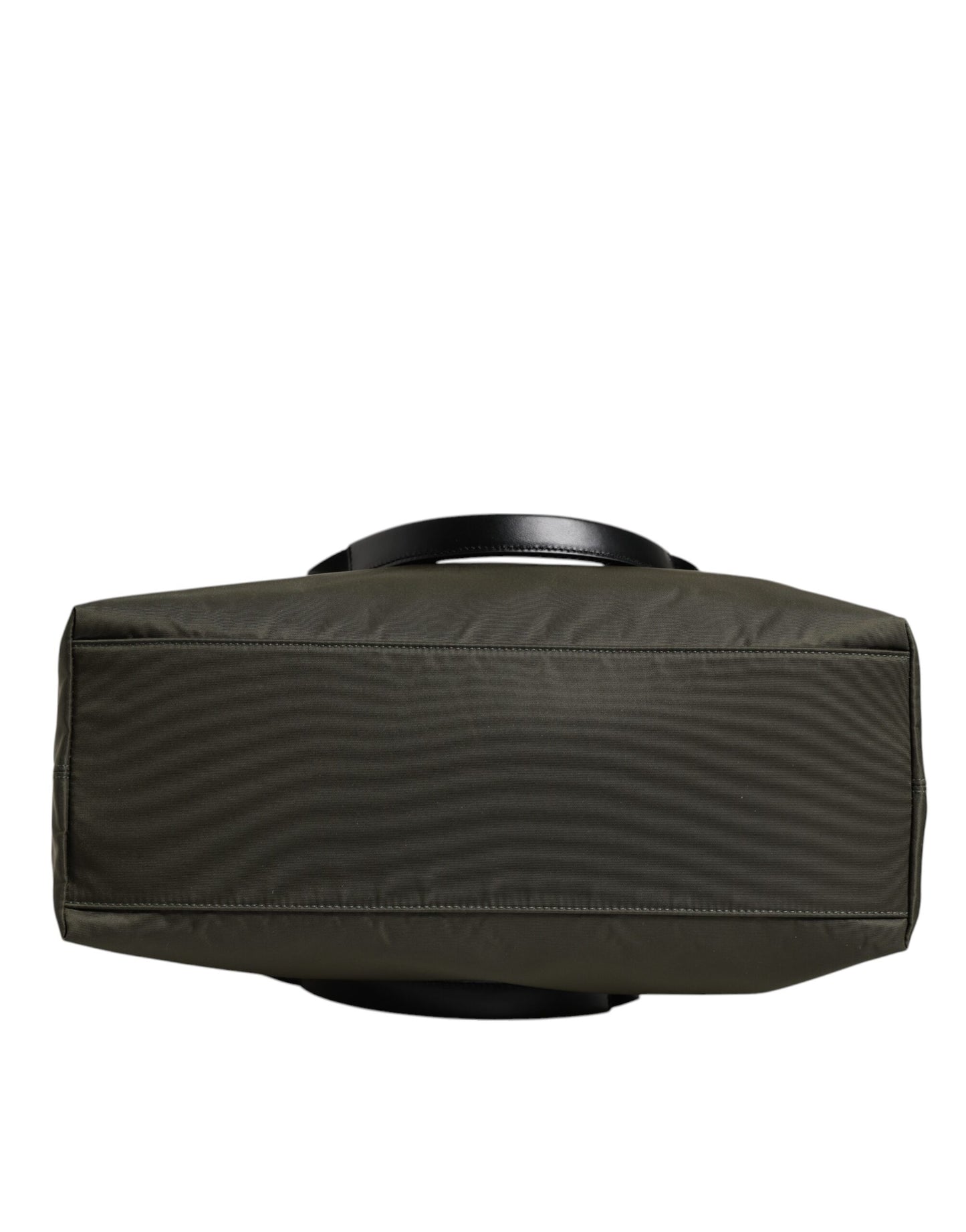 Dolce & Gabbana Military Green Nylon Shoulder Strap Tote Bag Curated Luxury Accessories by Orvyn
