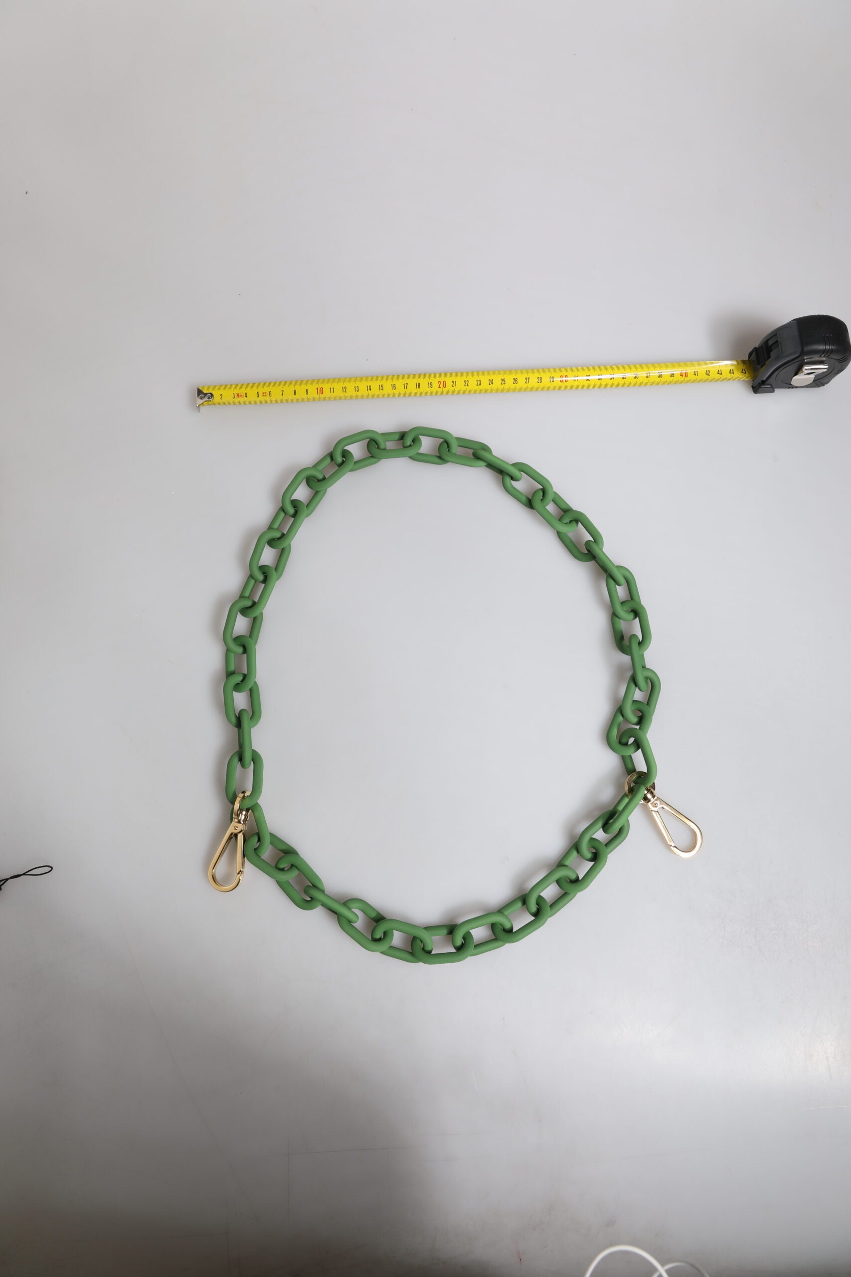 Dolce & Gabbana Green Plexy Acrylic Chunky Gold Hardware Wallet Chain Curated Luxury Accessories by Orvyn