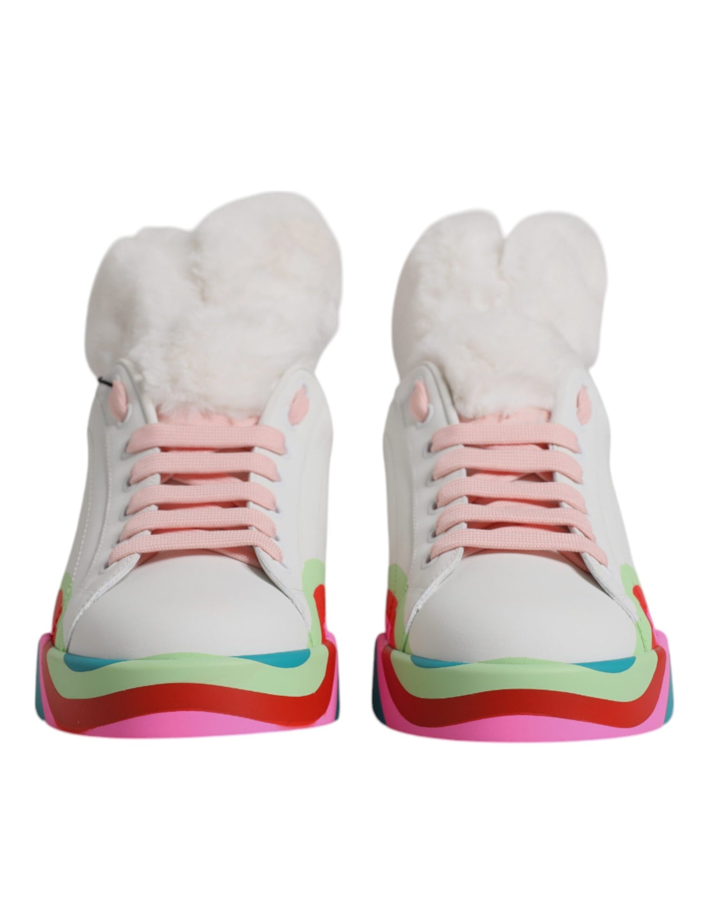 Dolce & Gabbana Multicolor Low Top Trainers Sneakers Shoes Curated Luxury Accessories by Orvyn