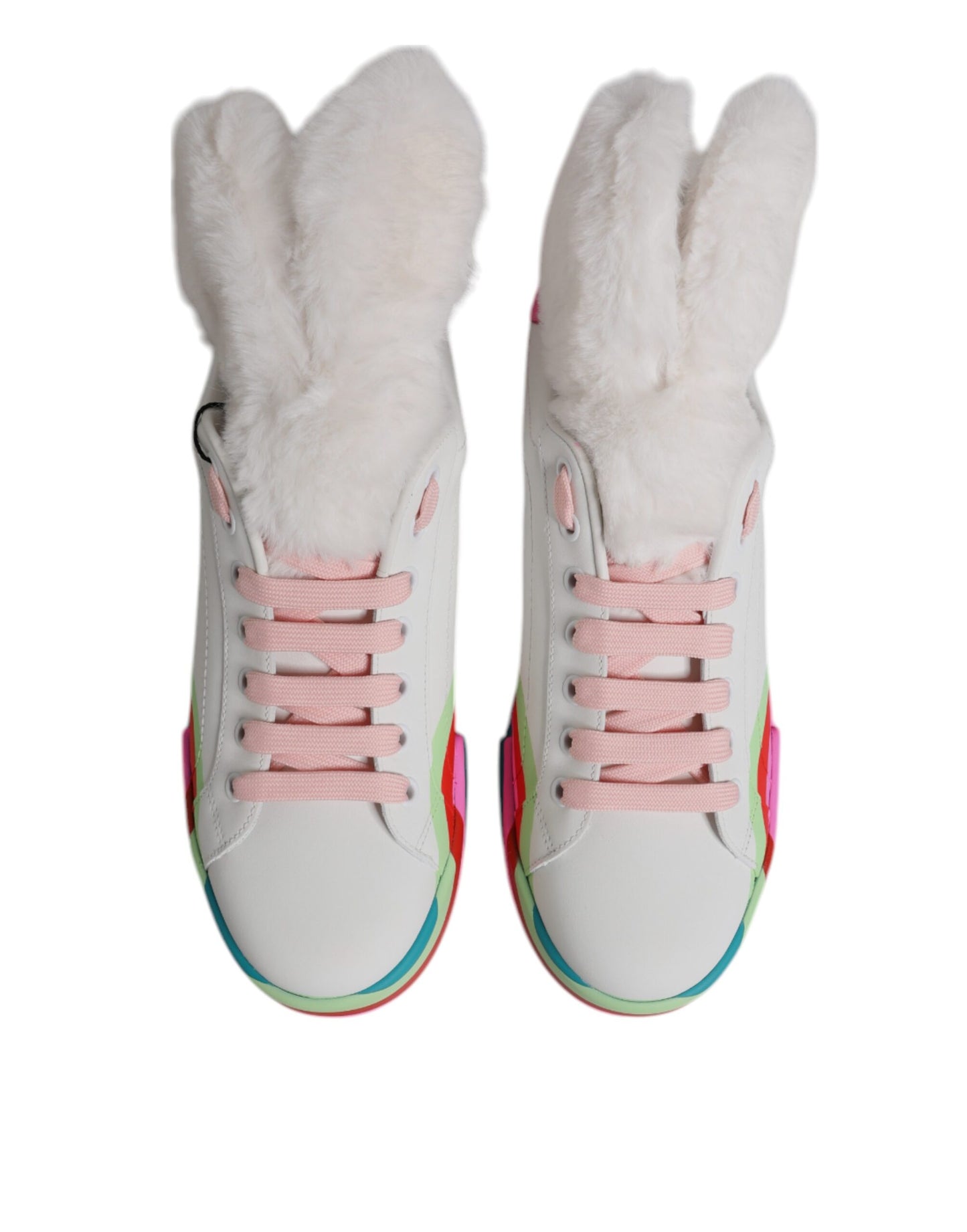Dolce & Gabbana Multicolor Low Top Trainers Sneakers Shoes Curated Luxury Accessories by Orvyn