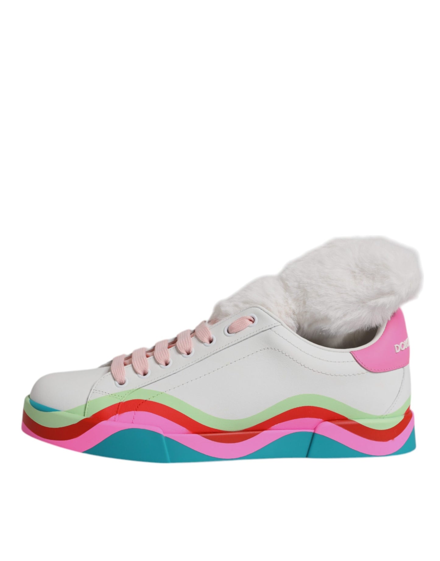 Dolce & Gabbana Multicolor Low Top Trainers Sneakers Shoes Curated Luxury Accessories by Orvyn