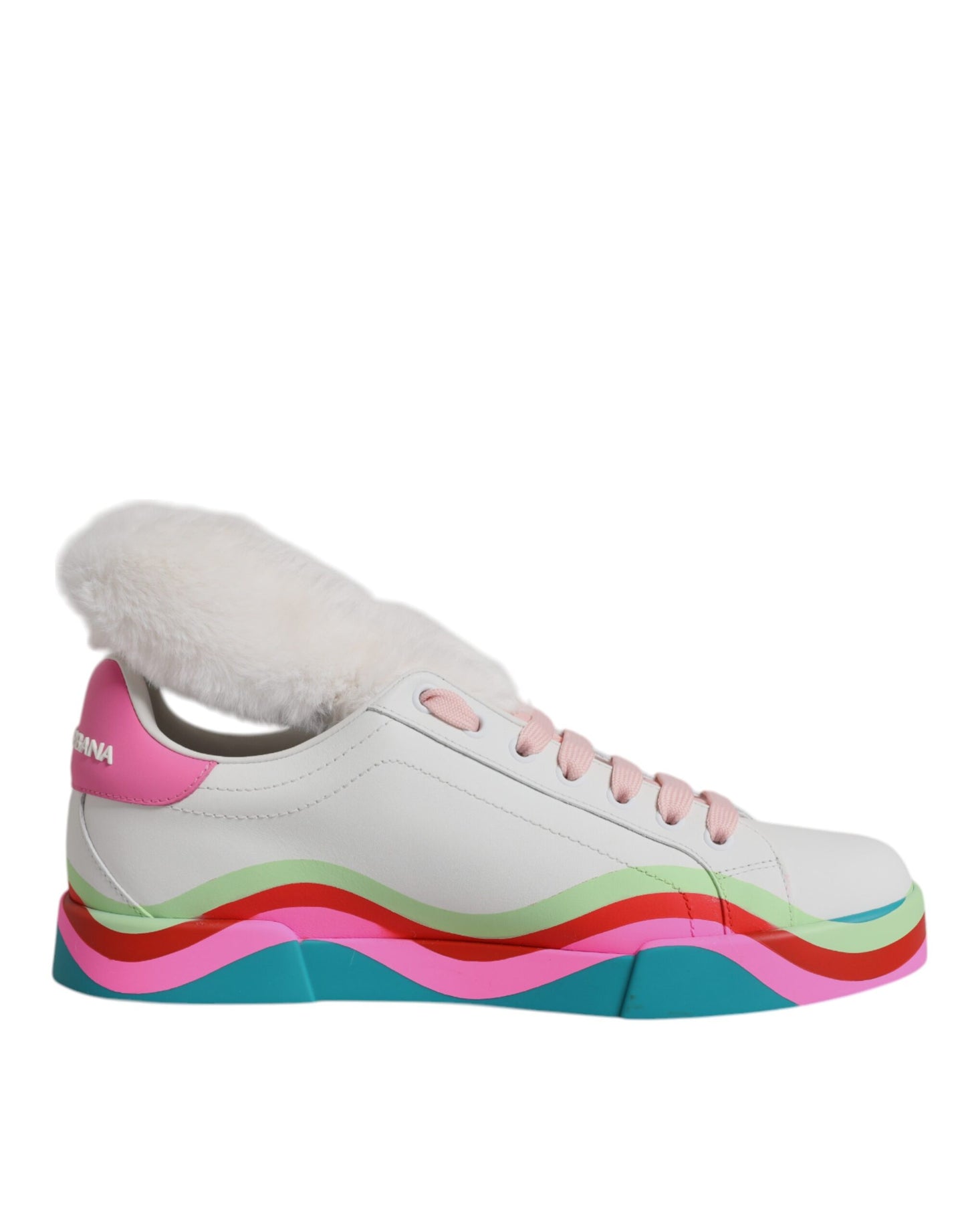 Dolce & Gabbana Multicolor Low Top Trainers Sneakers Shoes Curated Luxury Accessories by Orvyn