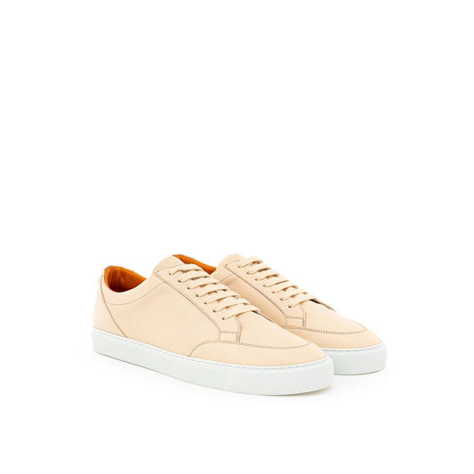 Burberry Pink Leather Low Top Sneakers Curated Luxury Accessories by Orvyn