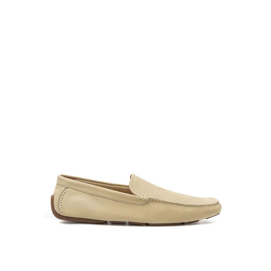 Bally Beige Leather Moccassin Curated Luxury Accessories by Orvyn