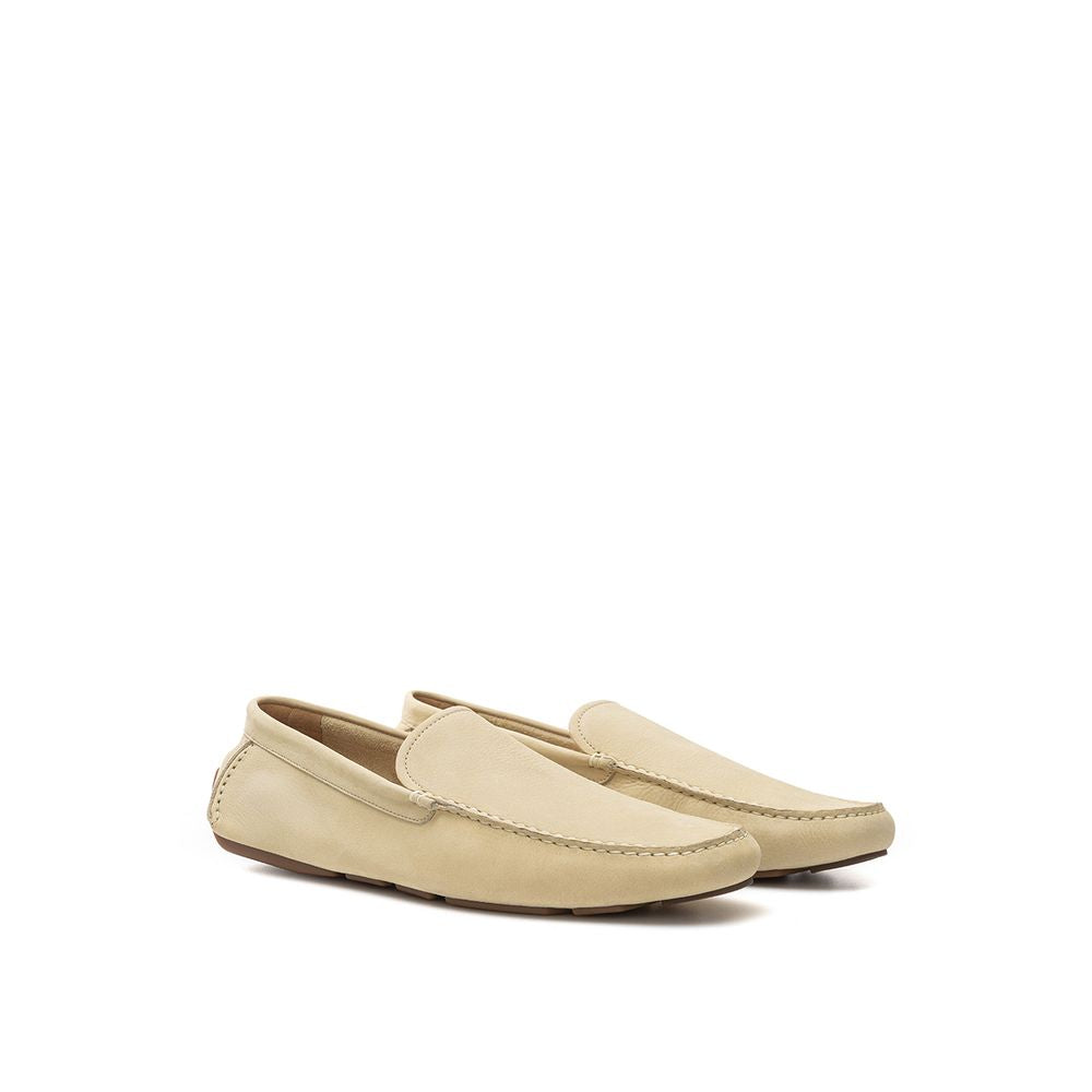 Bally Beige Leather Moccassin Curated Luxury Accessories by Orvyn