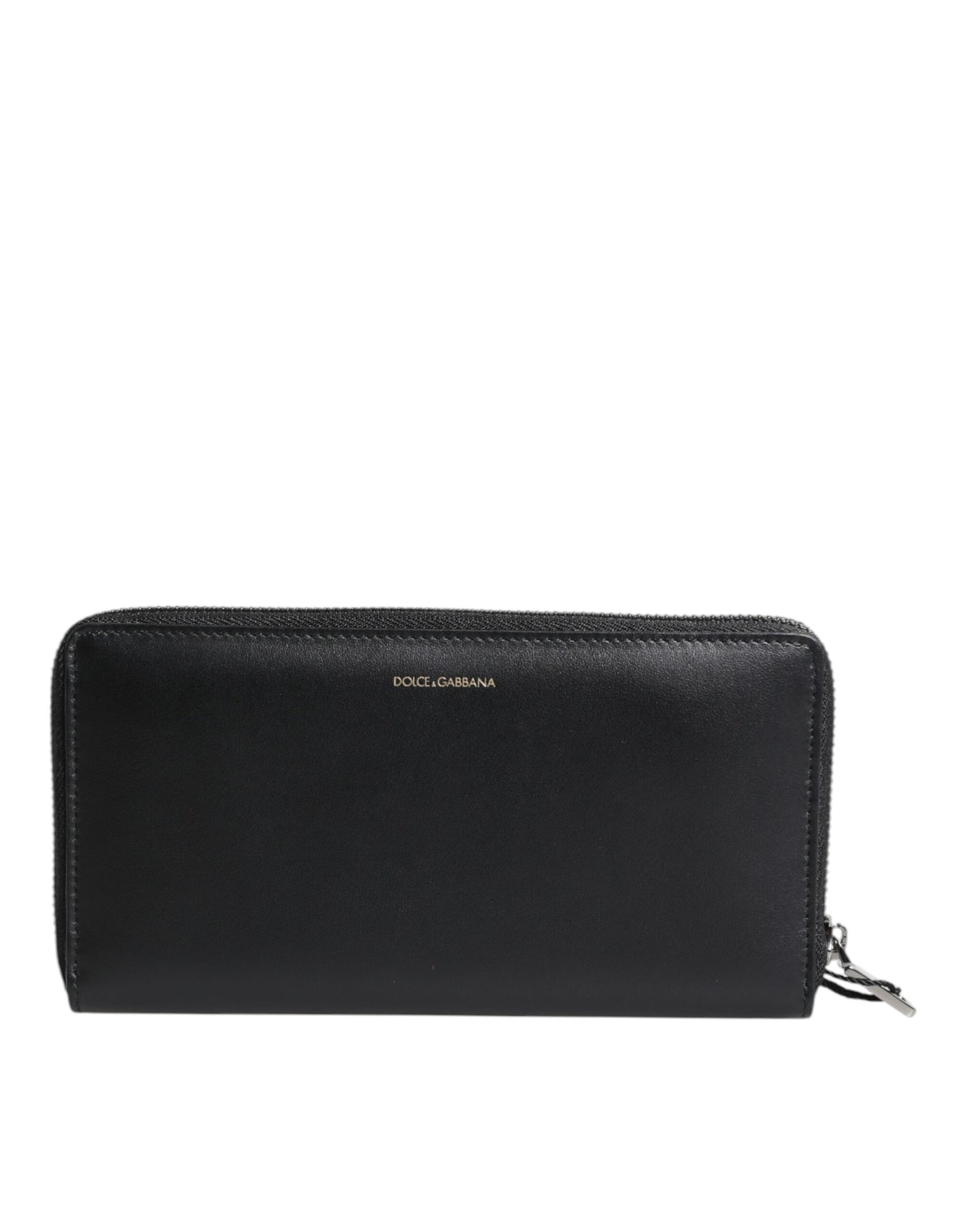 Dolce & Gabbana Black Blue Exotic Leather Embossed Continental Wallet Curated Luxury Accessories by Orvyn