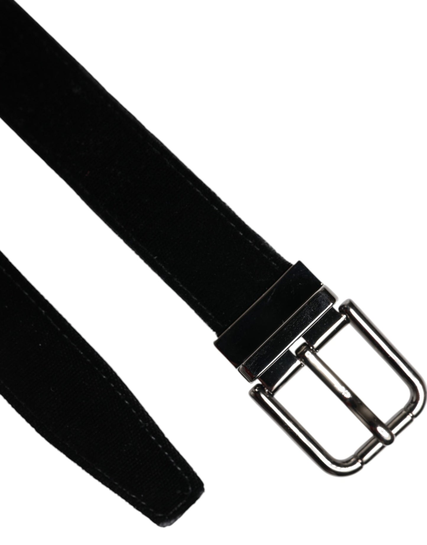 Dolce & Gabbana Black Leather Metal Buckle Classic Belt Curated Luxury Accessories by Orvyn