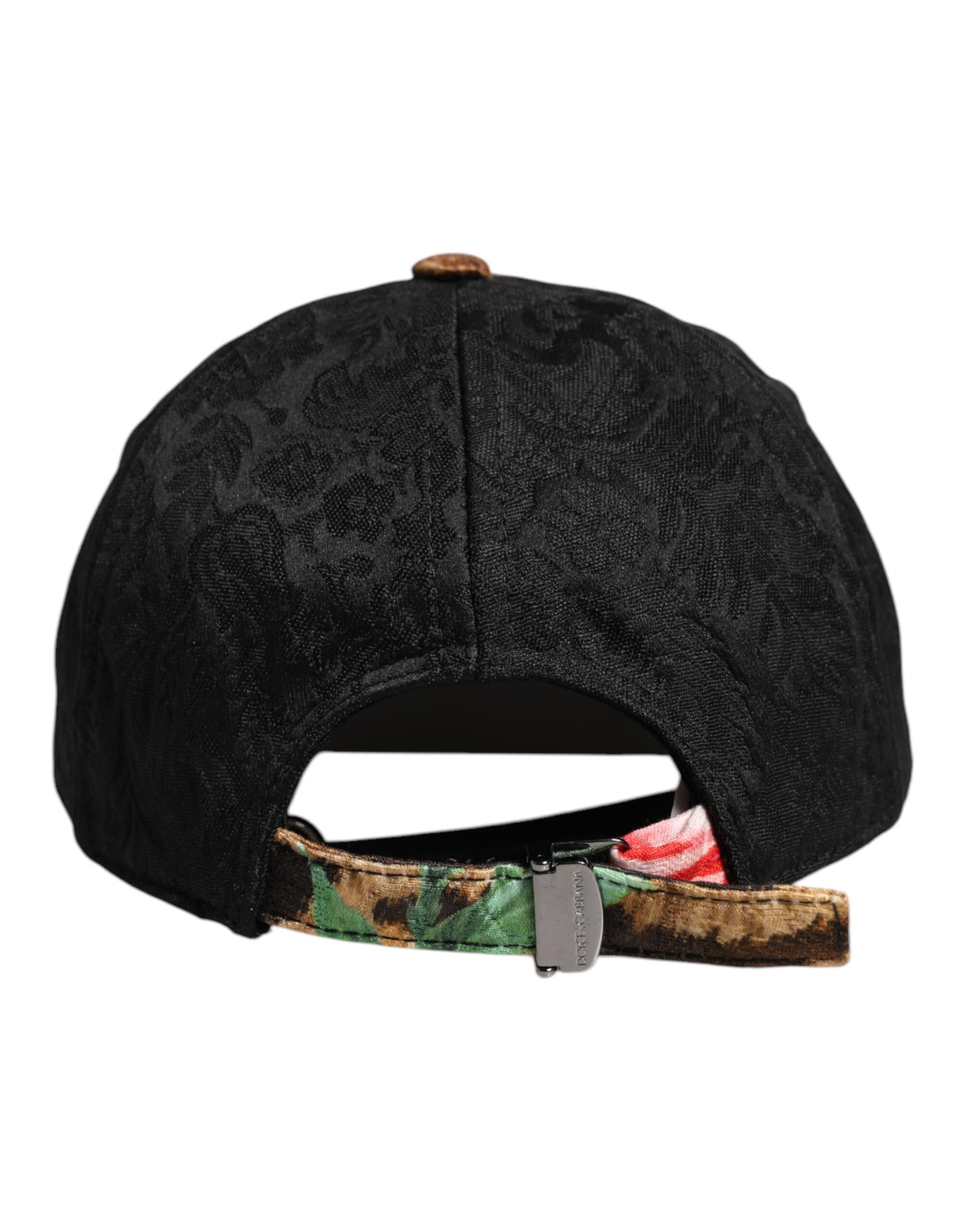 Dolce & Gabbana Multicolor DG Logo Patch 6 Panels Baseball Cap Curated Luxury Accessories by Orvyn