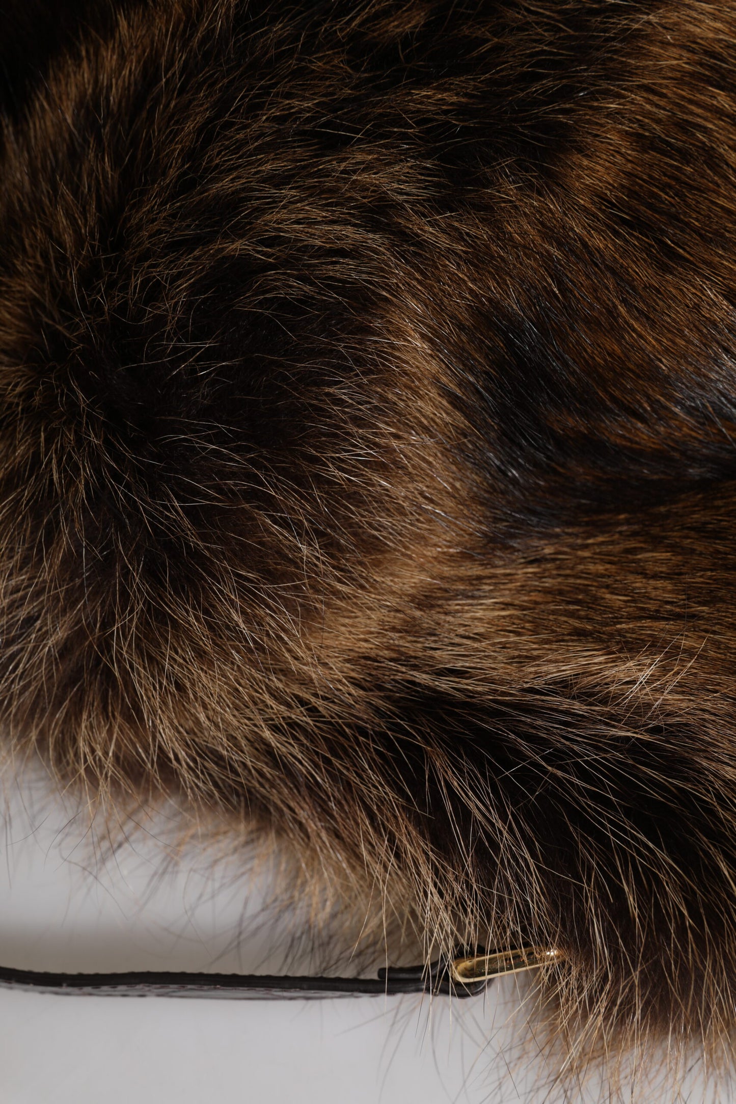 Dolce & Gabbana Brown Fur Women Bucket Hat Curated Luxury Accessories by Orvyn