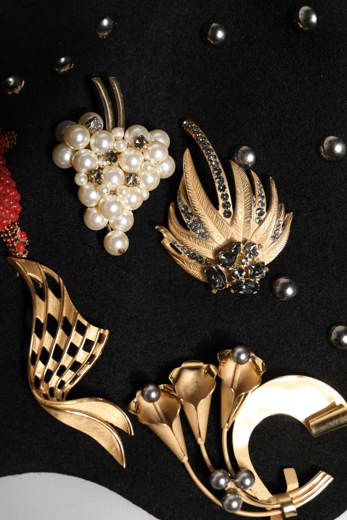Dolce & Gabbana Black Wool Multicolor Embellished Cloche Hat Curated Luxury Accessories by Orvyn
