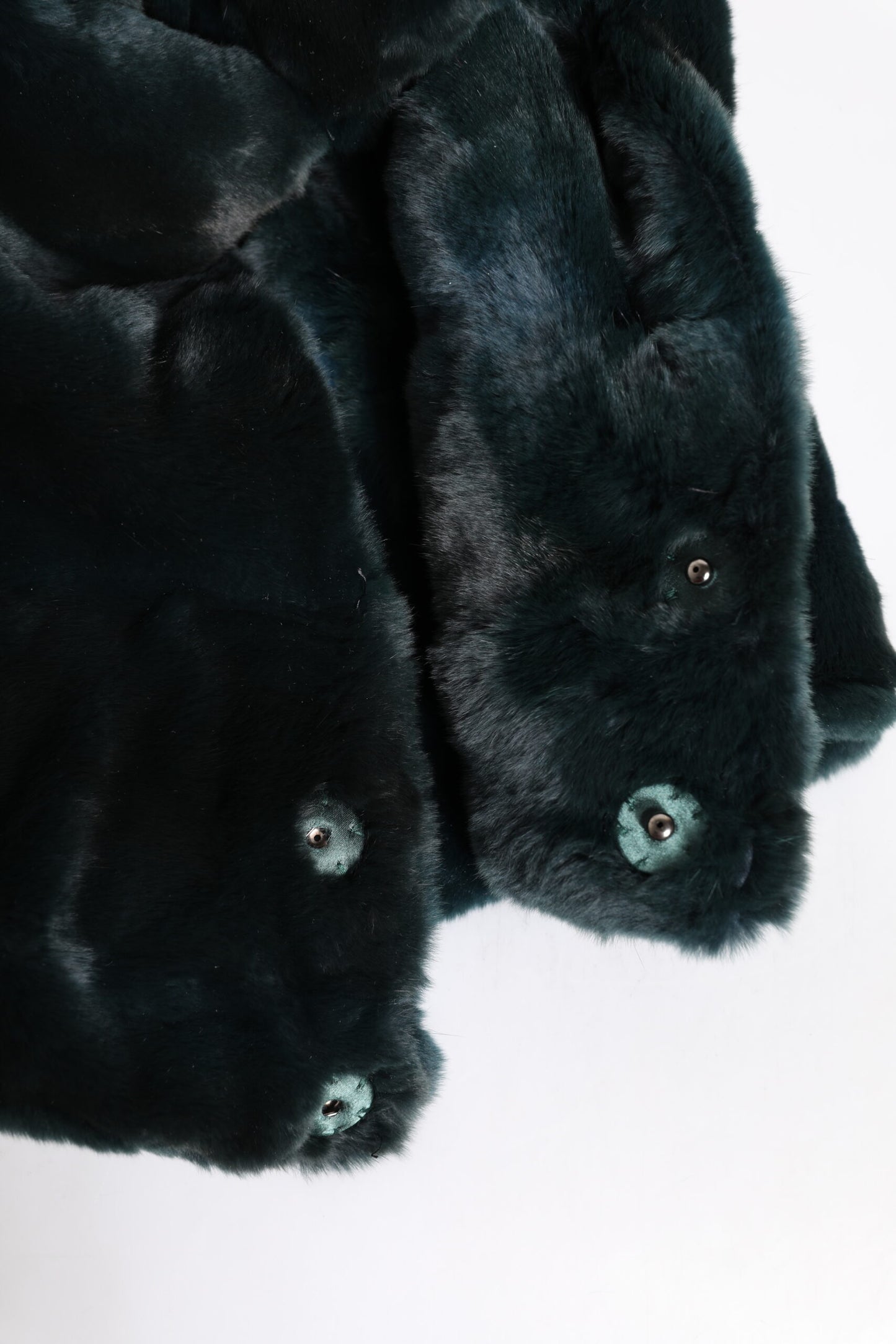 Dolce & Gabbana Black Weasel Fur Womens Beanie Hat Curated Luxury Accessories by Orvyn